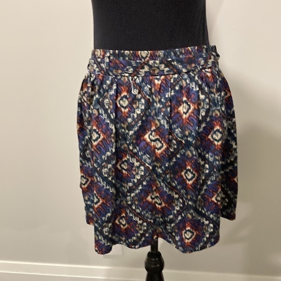 Sparkle & Fade Mini Stretch Pleated Skirt Large - Picture 6 of 11